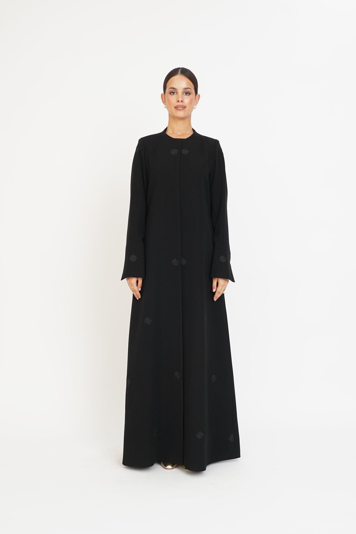 Fleurette Black Matte & Shiny